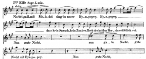 Elfenlied Mendelssohn